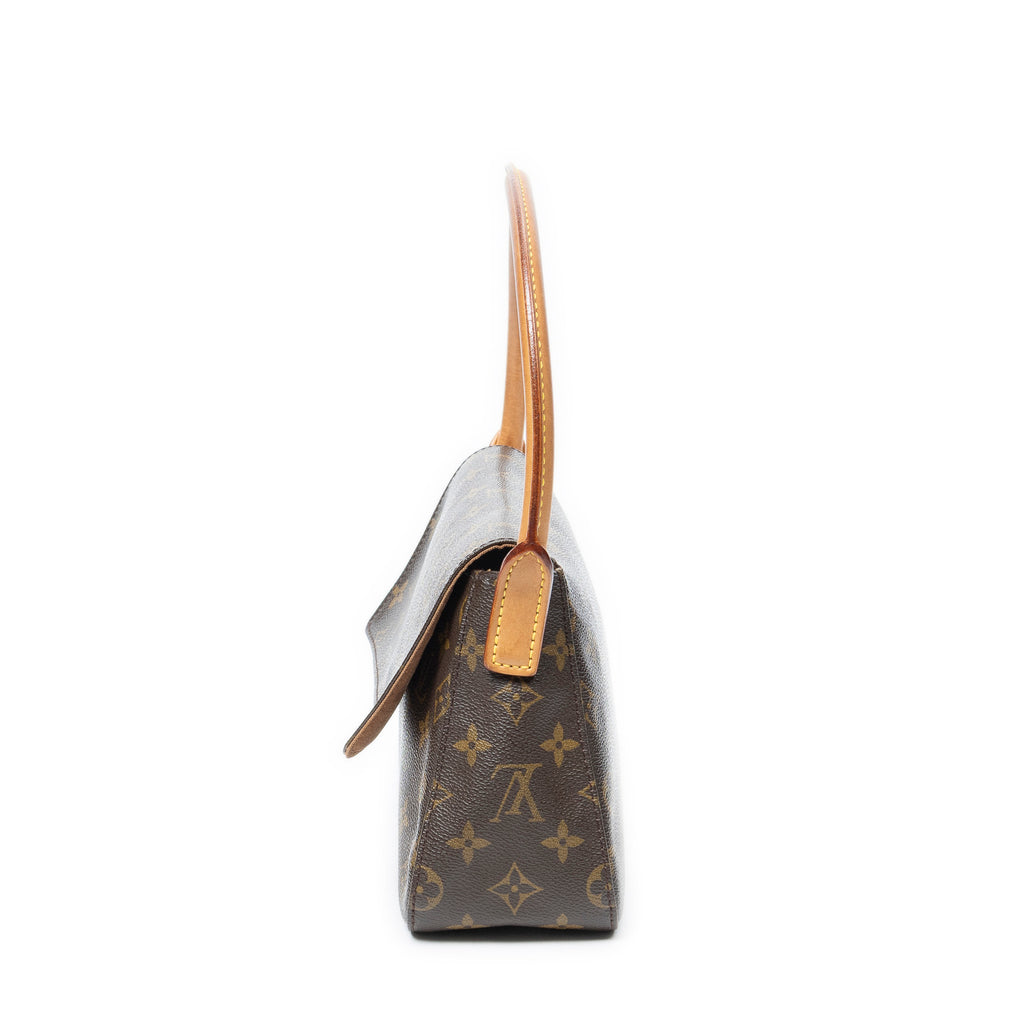Shoulder Bag Mini Looping Brown Monogram Canvas