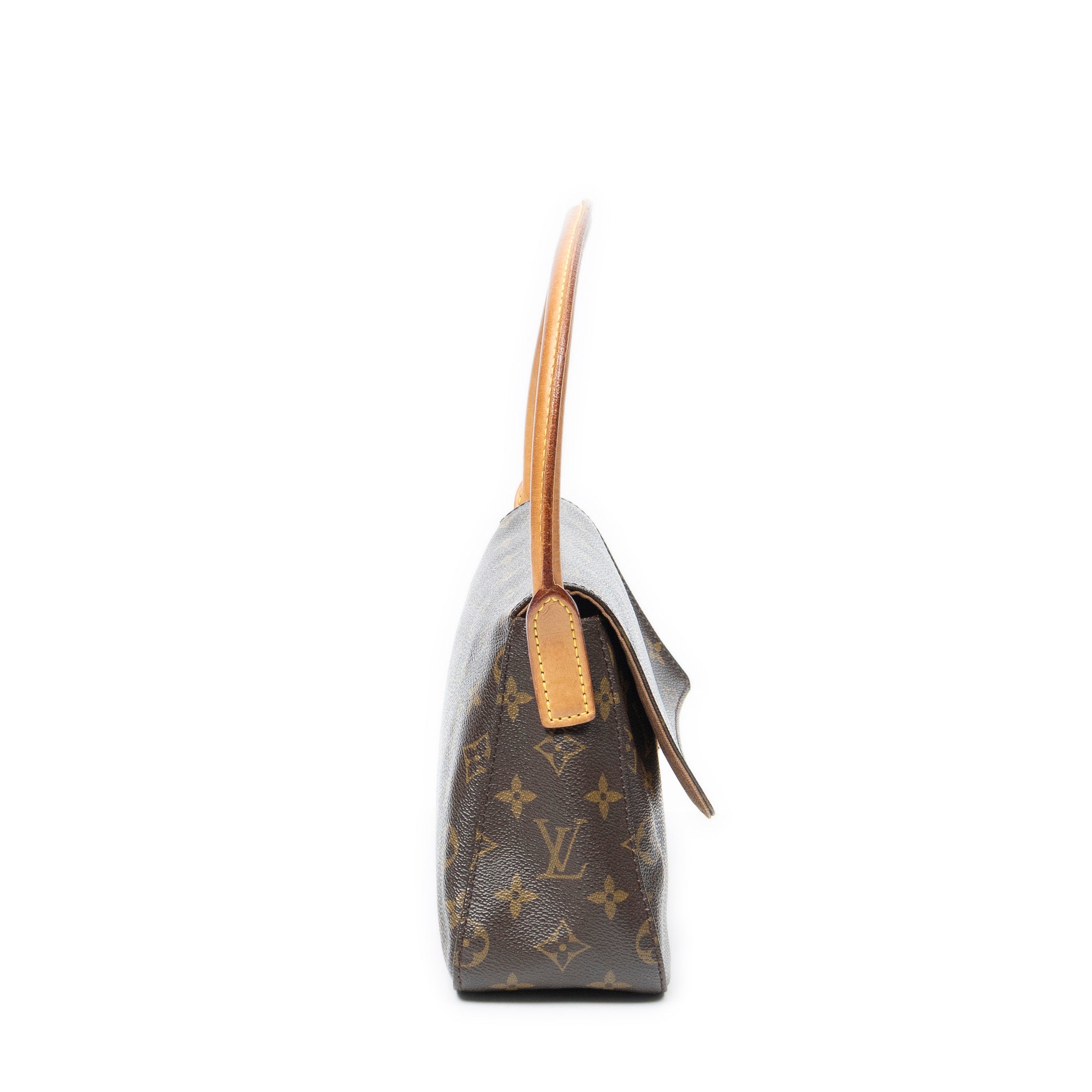 Shoulder Bag Mini Looping Brown Monogram Canvas