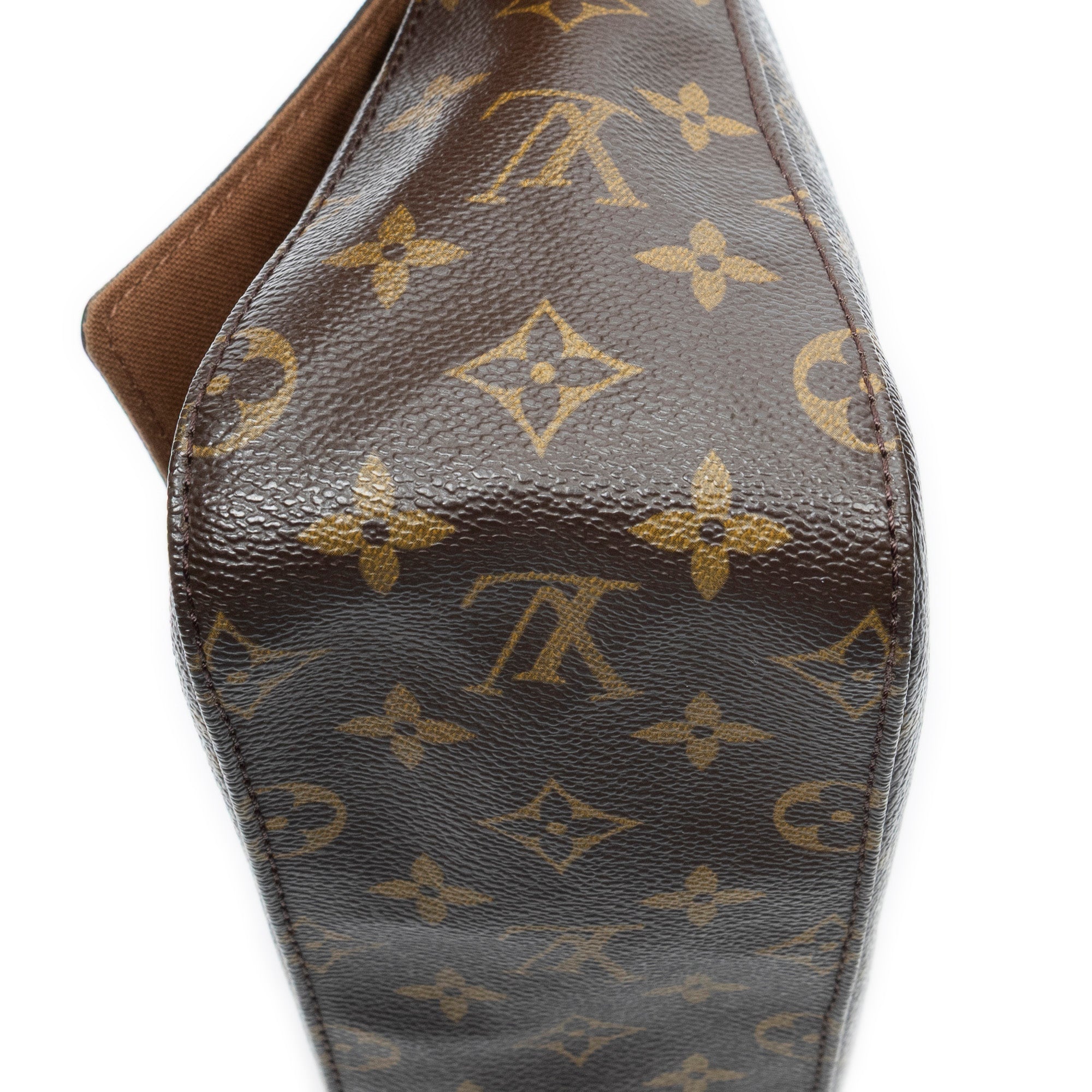 Shoulder Bag Mini Looping Brown Monogram Canvas