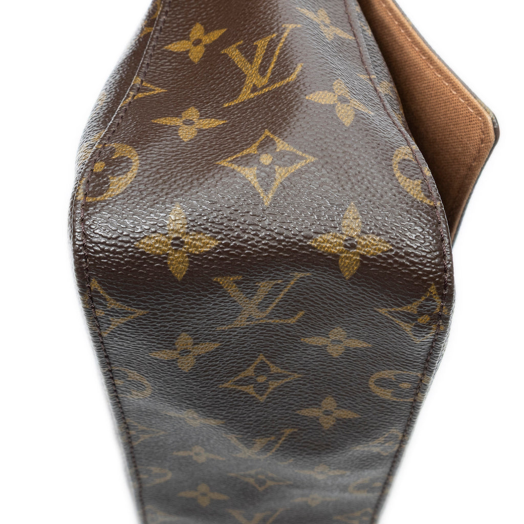 Shoulder Bag Mini Looping Brown Monogram Canvas
