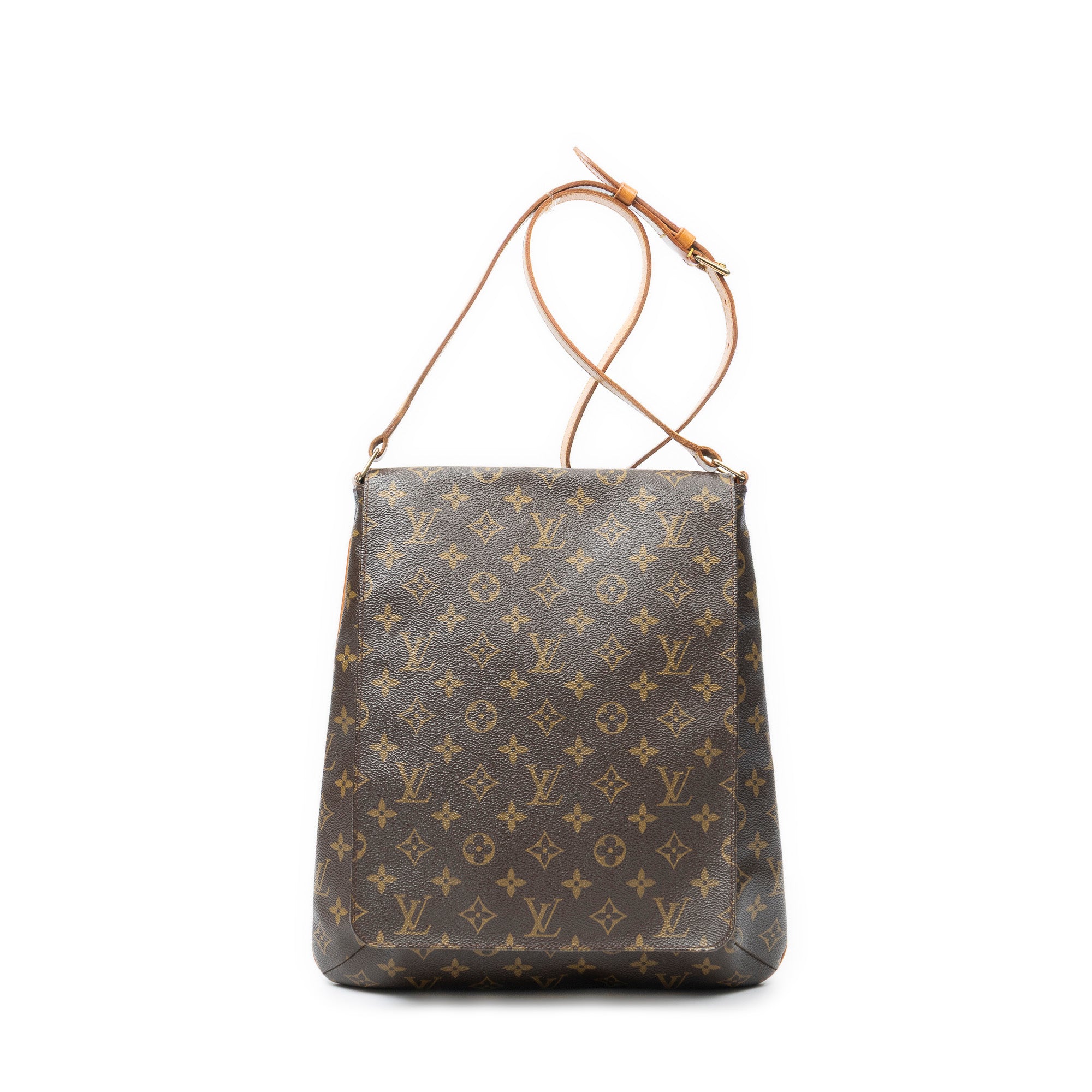 Shoulder Bag Musette Brown Monogram Canvas