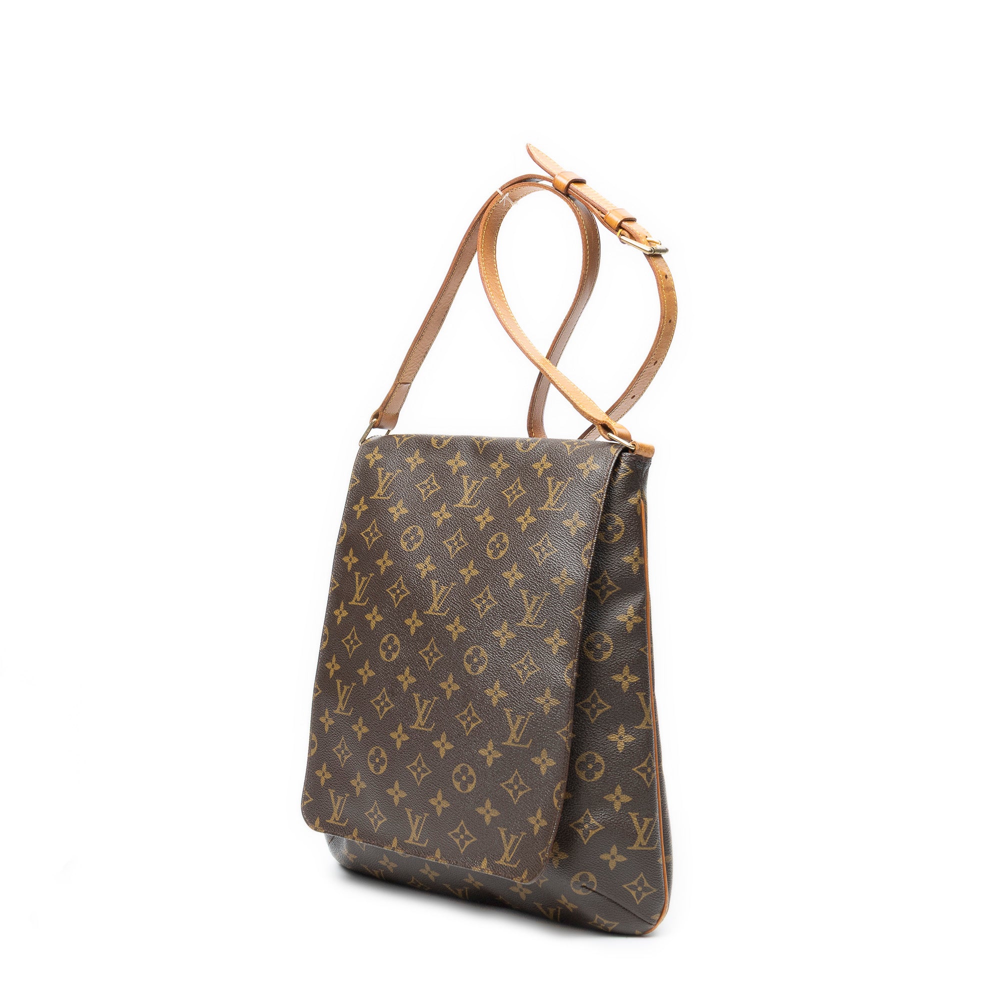 Shoulder Bag Musette Brown Monogram Canvas