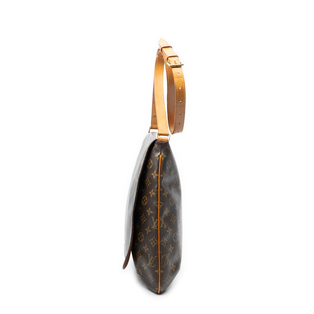 Shoulder Bag Musette Brown Monogram Canvas