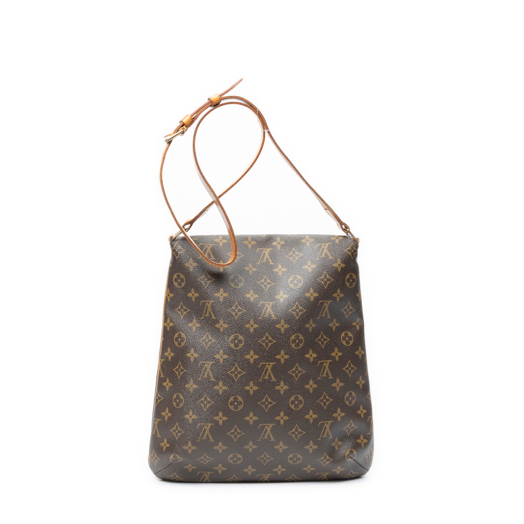 Shoulder Bag Musette Brown Monogram Canvas