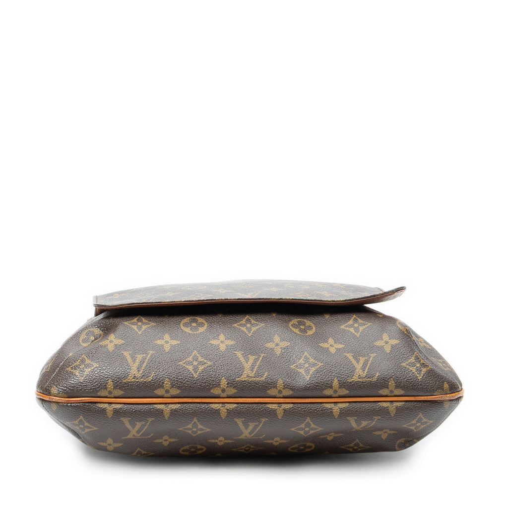Shoulder Bag Musette Brown Monogram Canvas