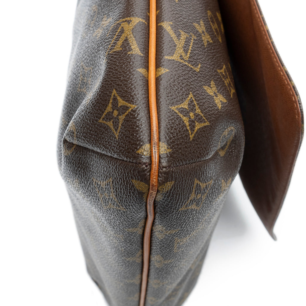 Shoulder Bag Musette Brown Monogram Canvas