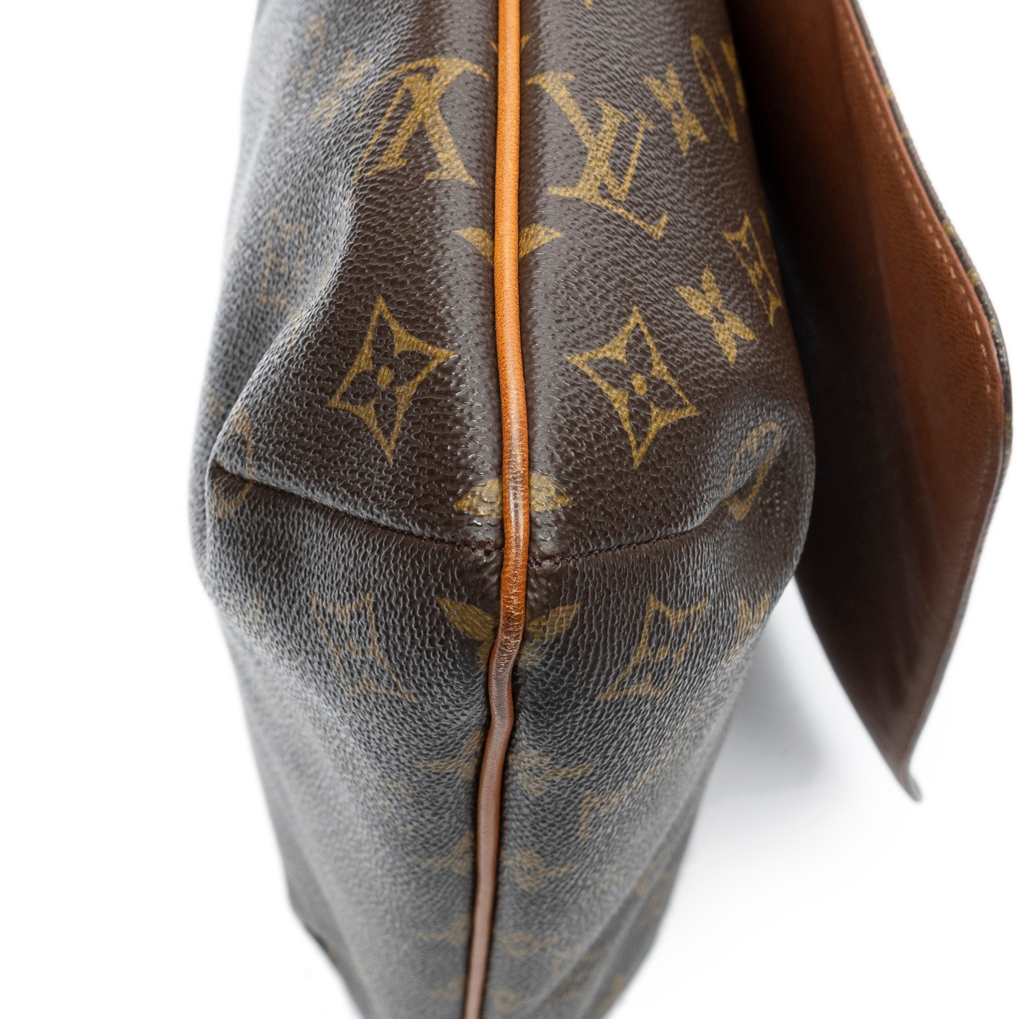 Shoulder Bag Musette Brown Monogram Canvas