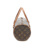 Handbag Papillon 26 Brown Monogram Canvas