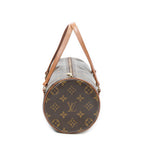 Handbag Papillon 26 Brown Monogram Canvas
