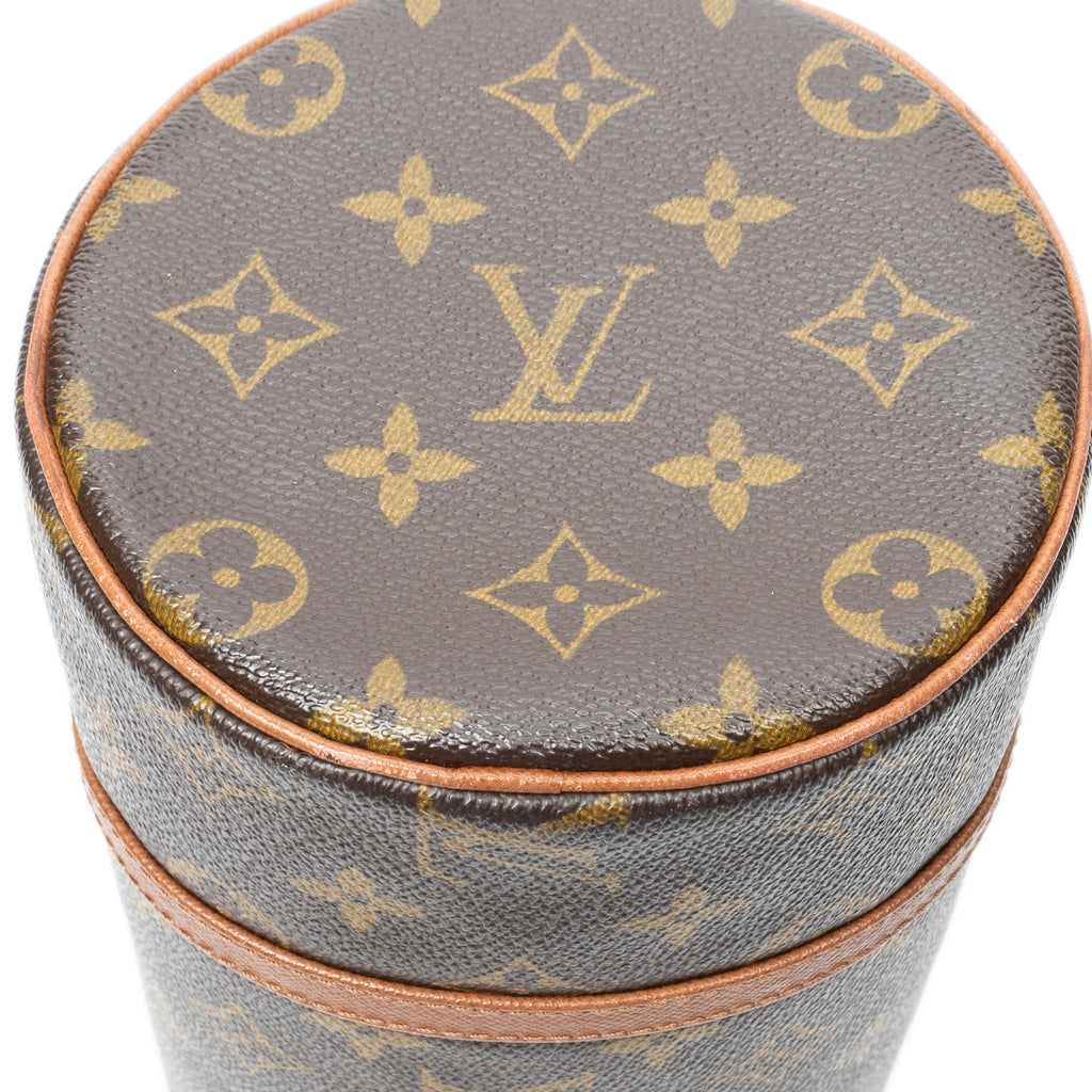 Handbag Papillon 26 Brown Monogram Canvas