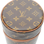 Handbag Papillon 26 Brown Monogram Canvas