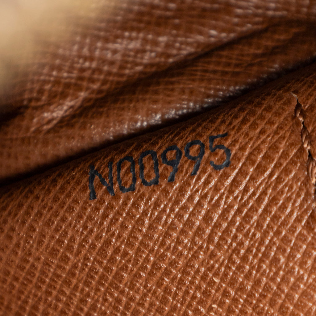 Handbag Papillon 26 Brown Monogram Canvas