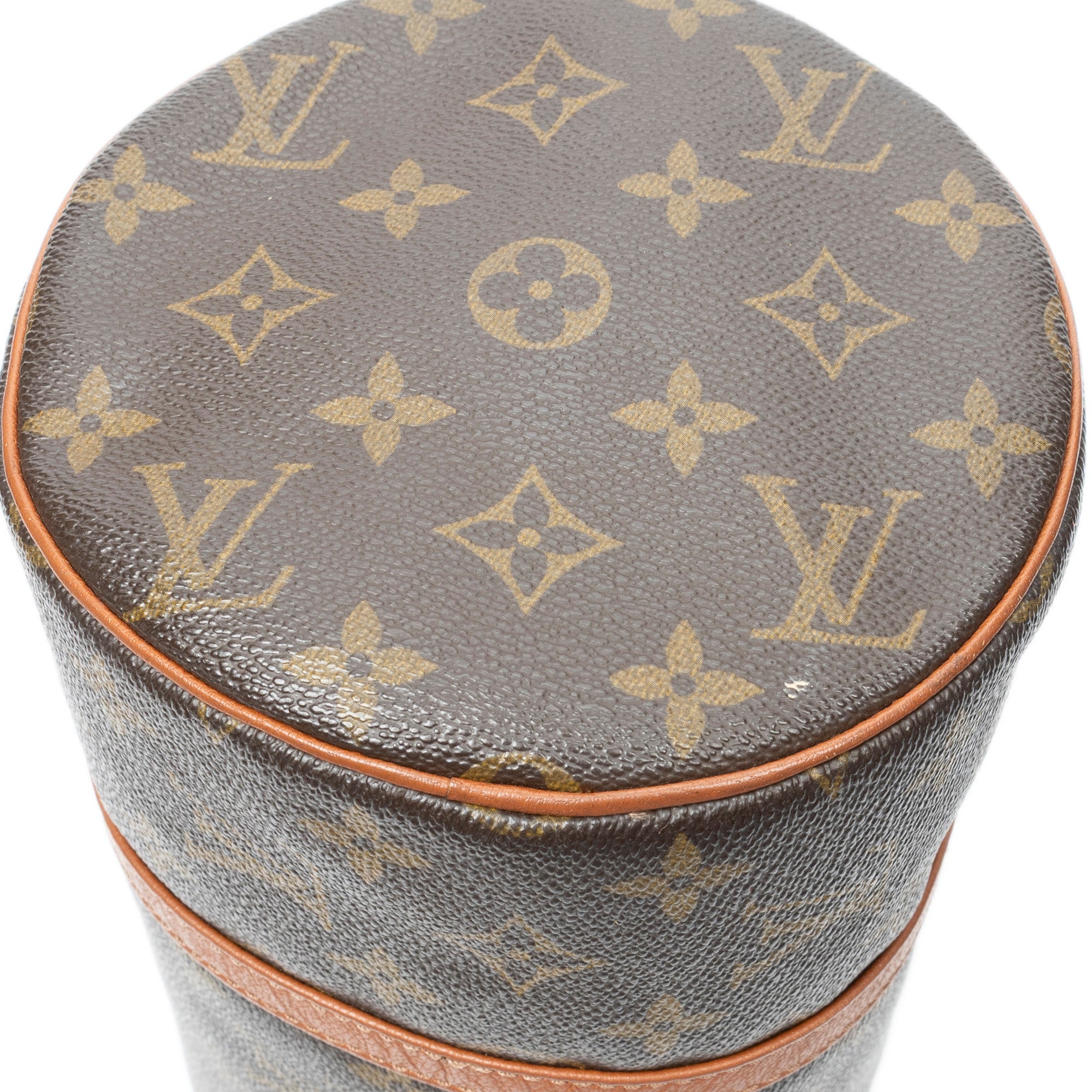 Handbag Papillon 30 Brown Monogram Canvas