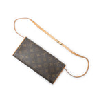Shoulder Bag Twin GM Brown Monogram Canvas