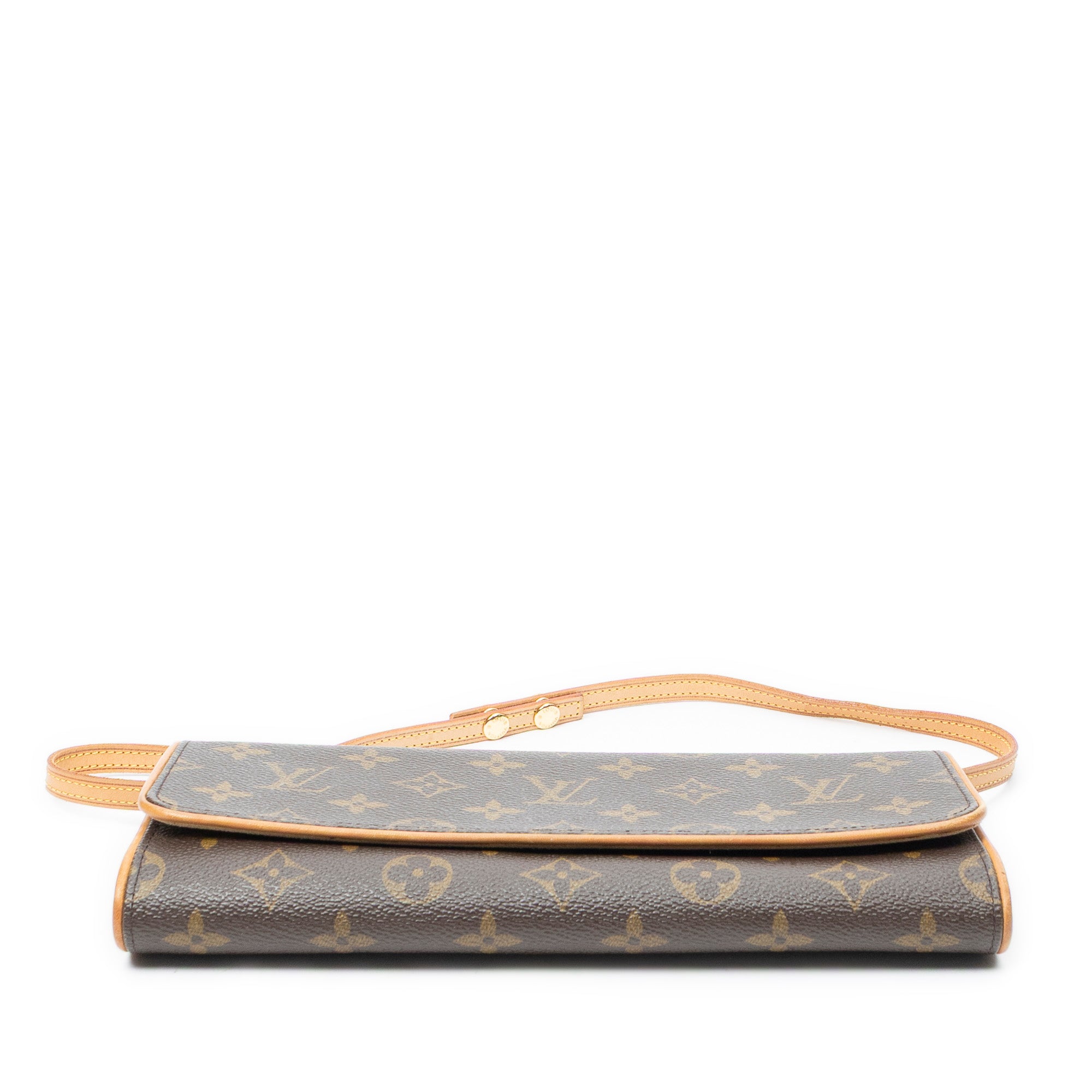 Shoulder Bag Twin GM Brown Monogram Canvas