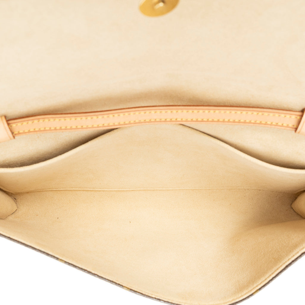 Shoulder Bag Twin GM Brown Monogram Canvas