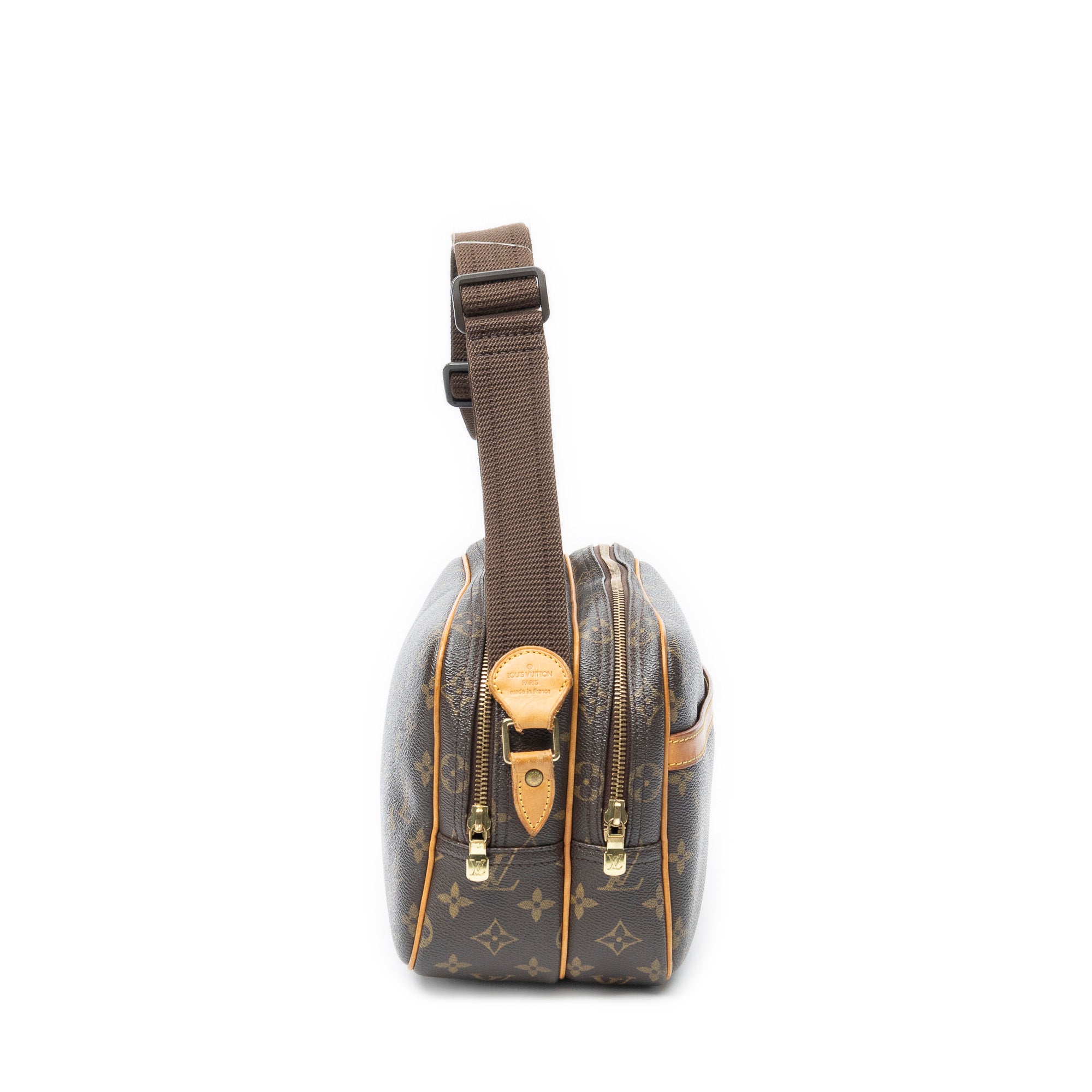 Shoulder Bag Reporter PM Brown Monogram Canvas