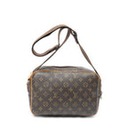 Shoulder Bag Reporter PM Brown Monogram Canvas