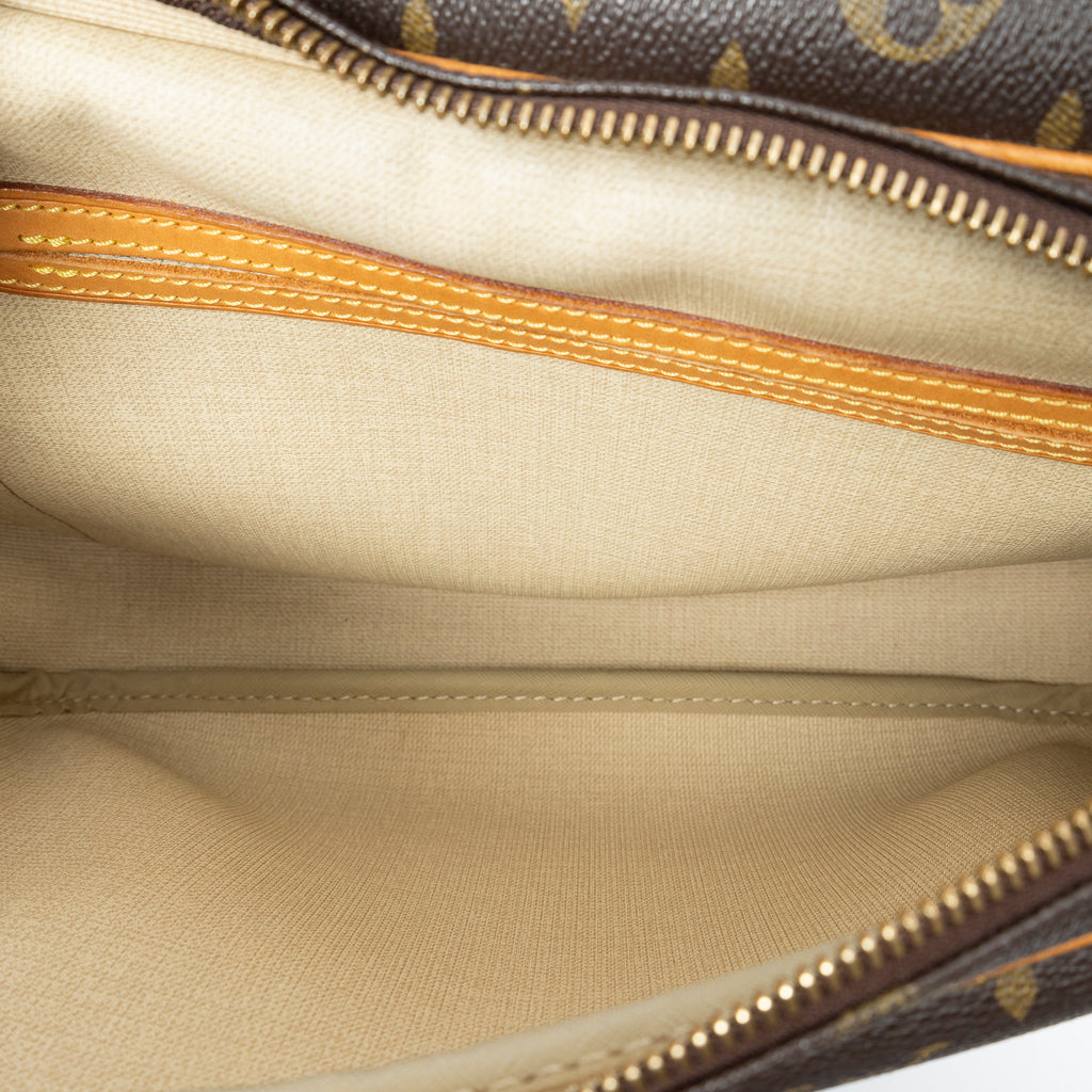 Shoulder Bag Reporter PM Brown Monogram Canvas