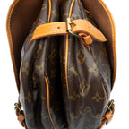 Shoulder Bag Saumur MM Brown Monogram Canvas
