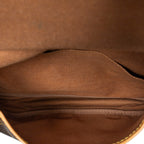 Shoulder Bag Saumur MM Brown Monogram Canvas