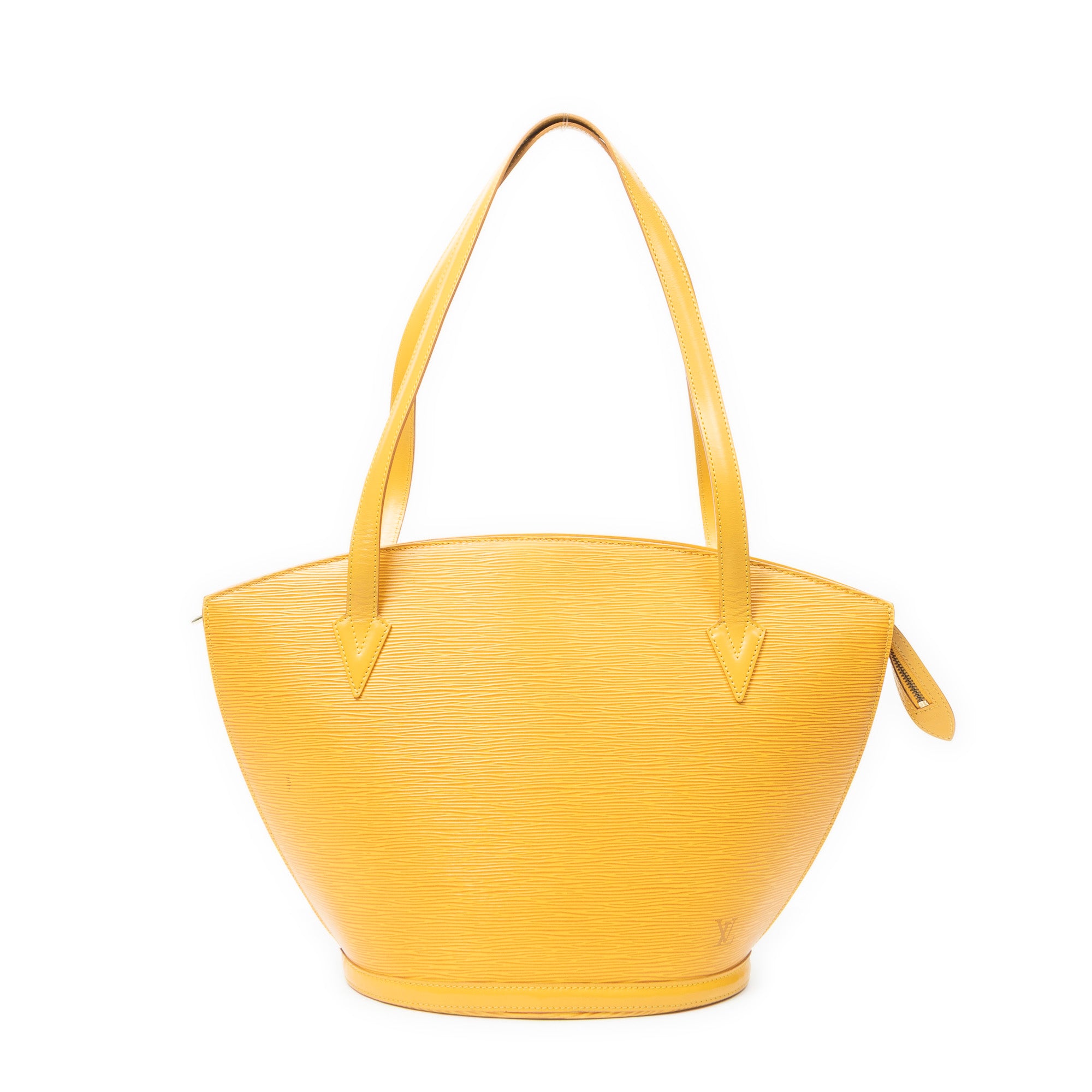 Shoulder Bag St-Jacques Shopping GM Yellow Epi
