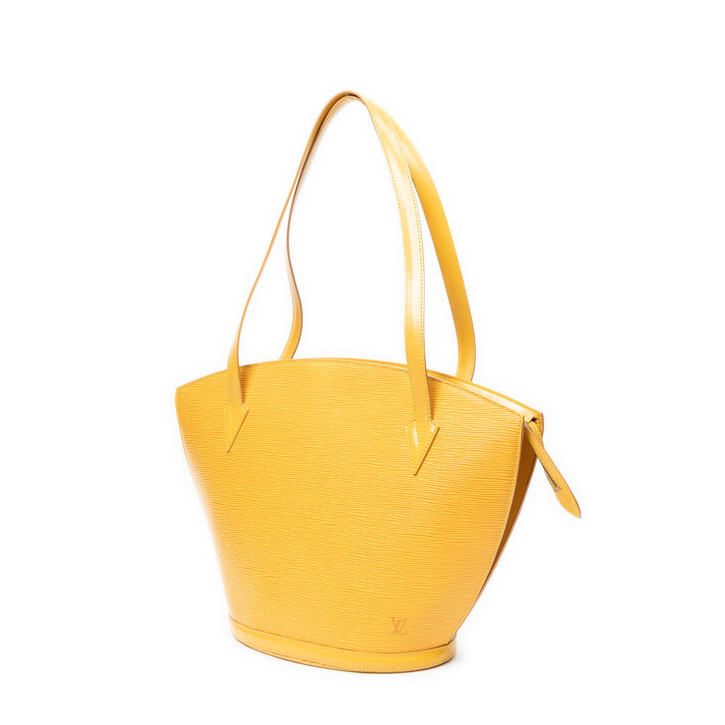 Shoulder Bag St-Jacques Shopping GM Yellow Epi