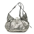 Shoulder Bag XS Hobo Argent Mahina Leather