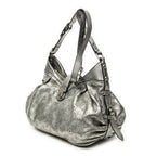 Shoulder Bag XS Hobo Argent Mahina Leather