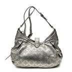 Shoulder Bag XS Hobo Argent Mahina Leather