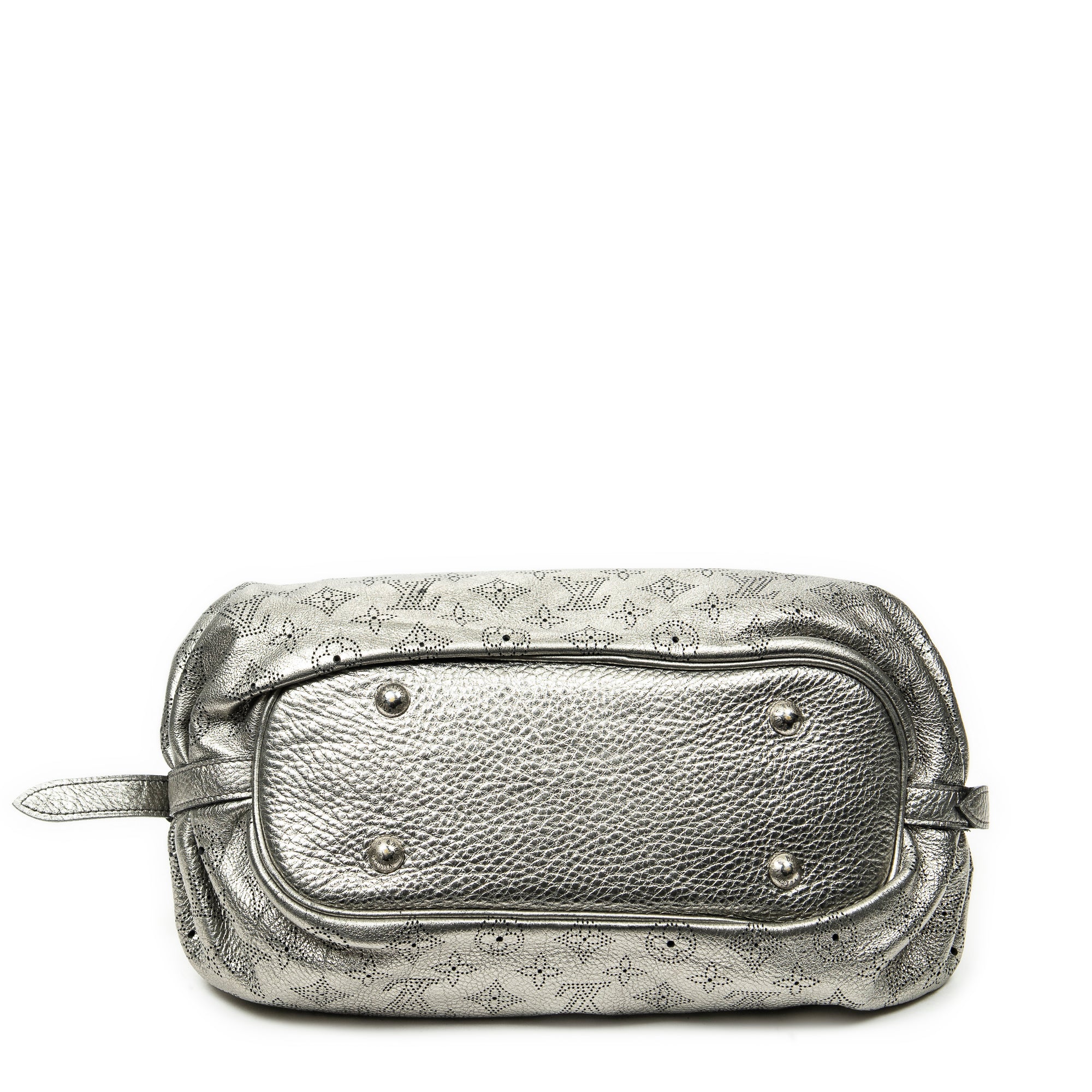 Shoulder Bag XS Hobo Argent Mahina Leather
