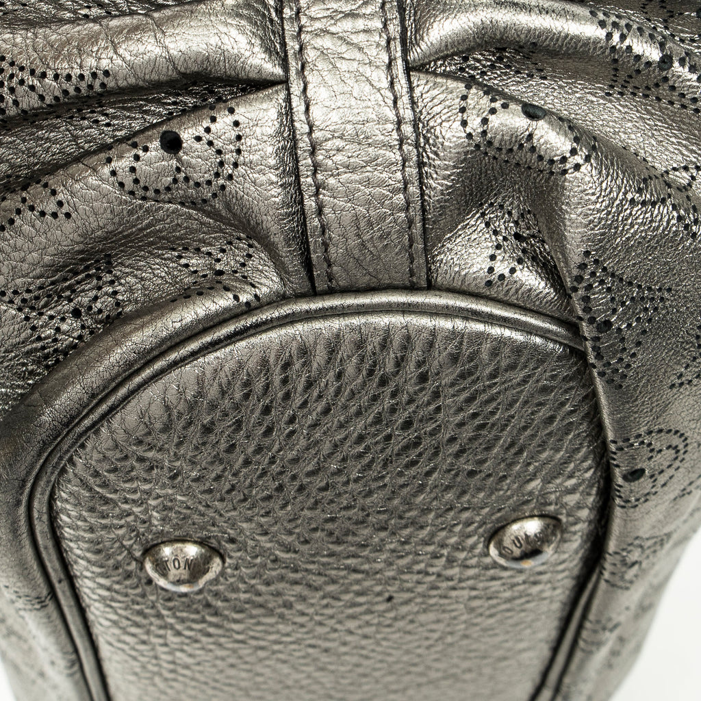 Shoulder Bag XS Hobo Argent Mahina Leather