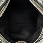 Shoulder Bag XS Hobo Argent Mahina Leather