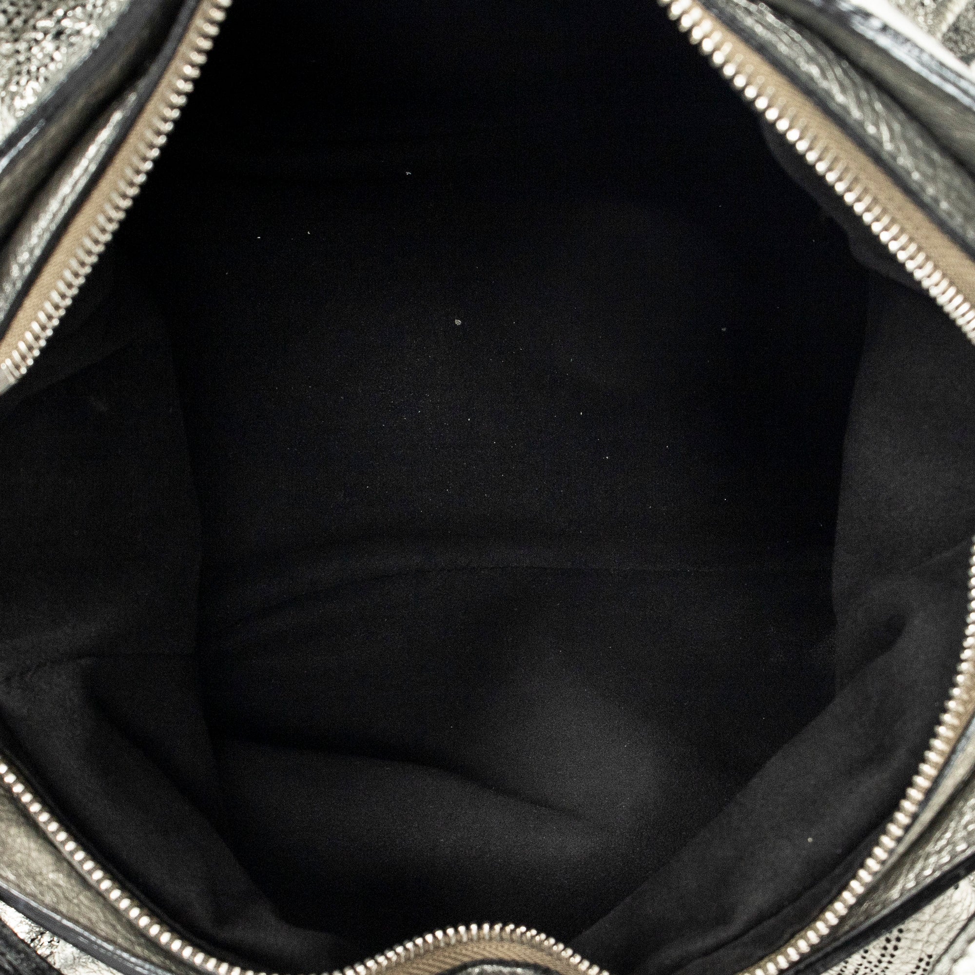 Shoulder Bag XS Hobo Argent Mahina Leather