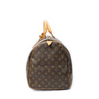 Travel Bag Keepall 55 Brown Monogram Canvas