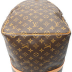 Travel Bag Keepall 55 Brown Monogram Canvas