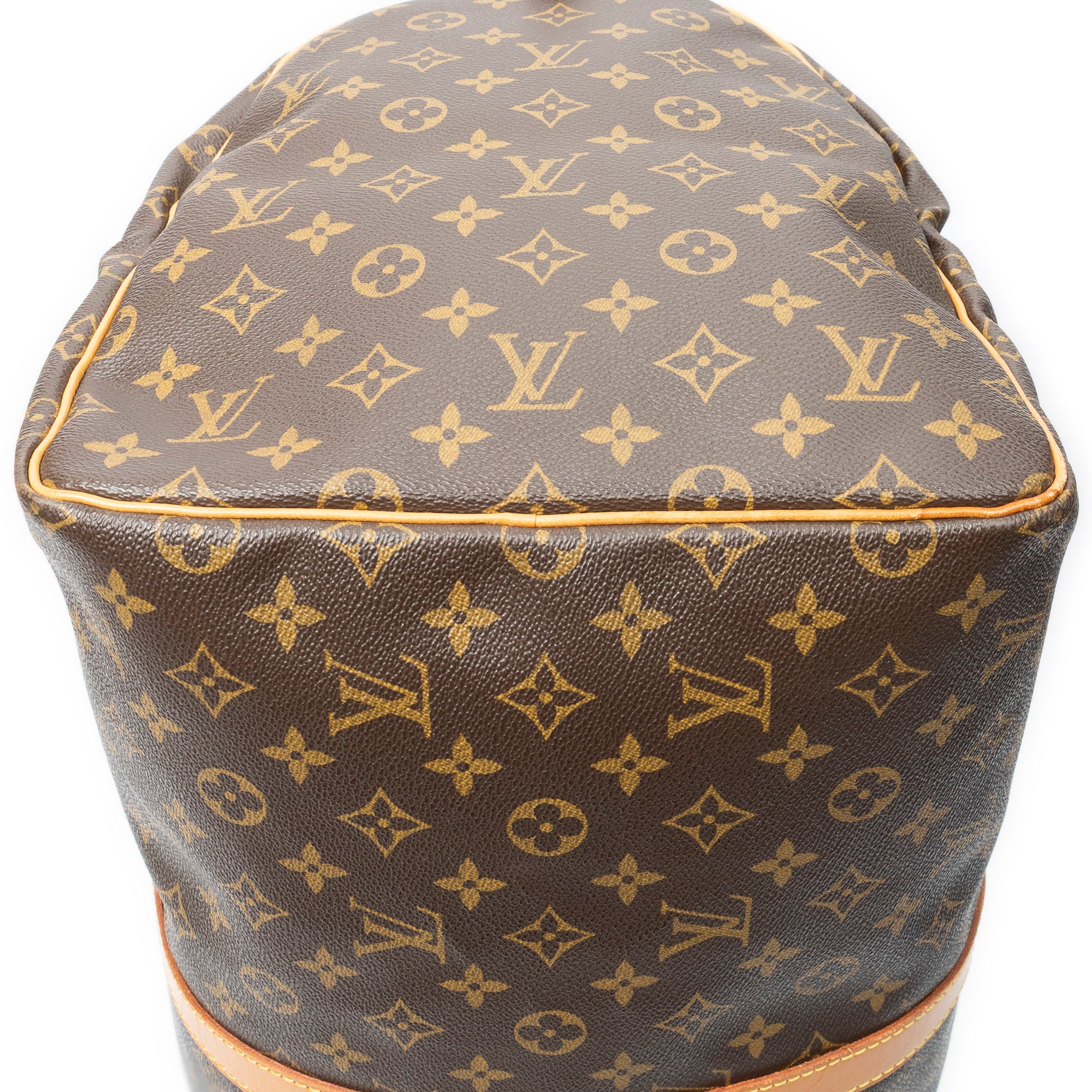 Travel Bag Keepall 55 Brown Monogram Canvas