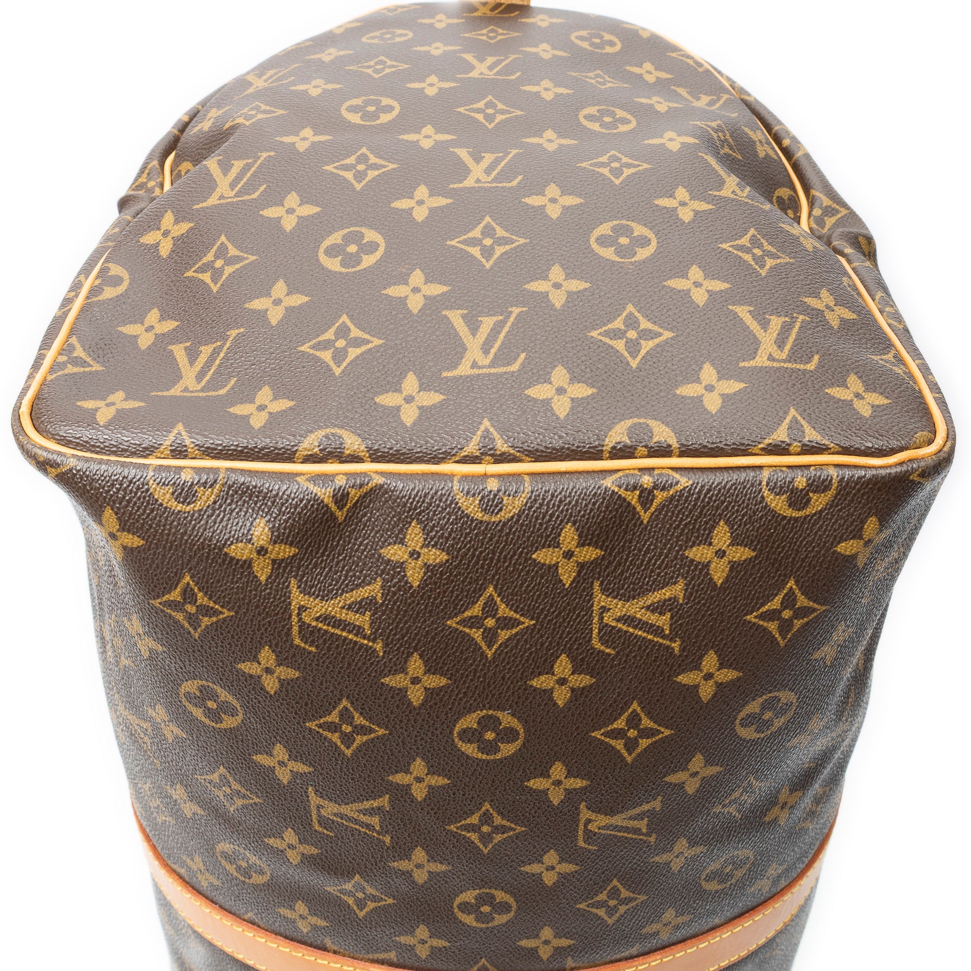 Travel Bag Keepall 55 Brown Monogram Canvas