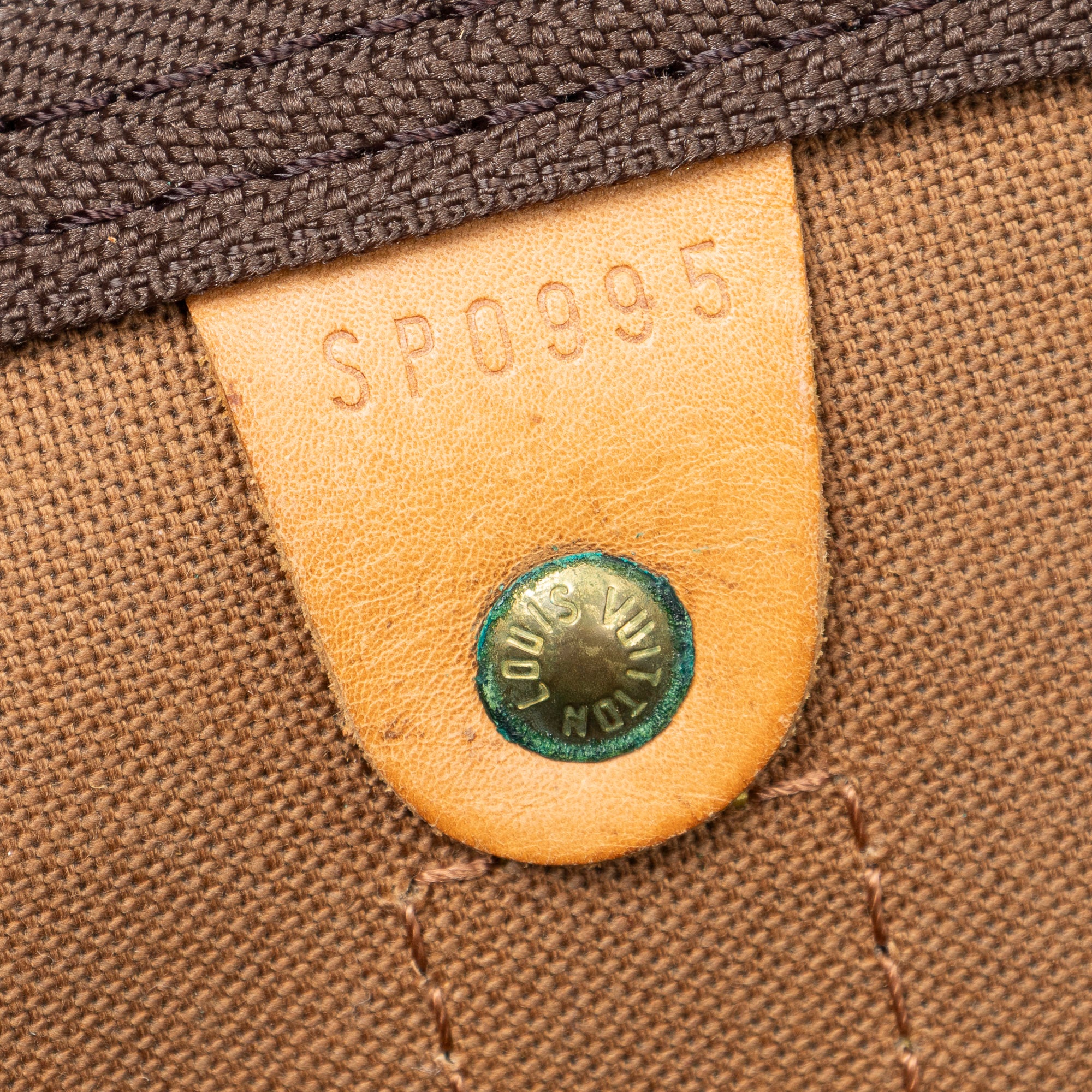 Travel Bag Keepall 55 Brown Monogram Canvas