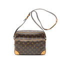 Shoulder Bag Nil Brown Monogram Canvas