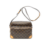 Shoulder Bag Nil Brown Monogram Canvas