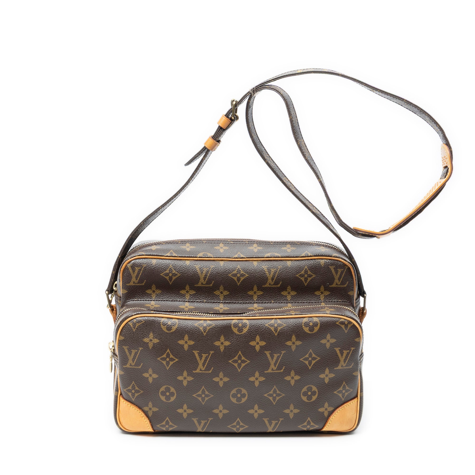 Shoulder Bag Nil Brown Monogram Canvas