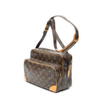Shoulder Bag Nil Brown Monogram Canvas