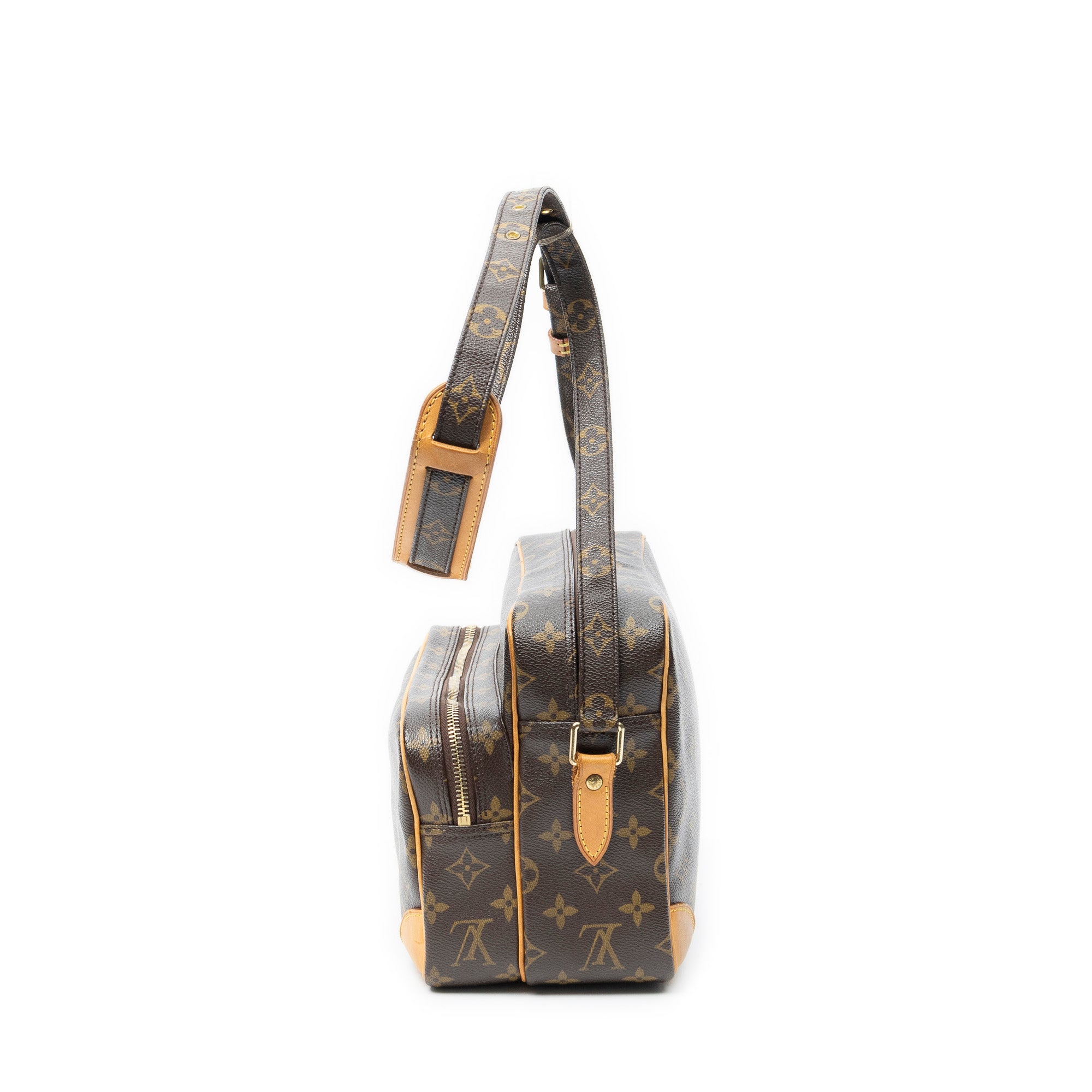 Shoulder Bag Nil Brown Monogram Canvas