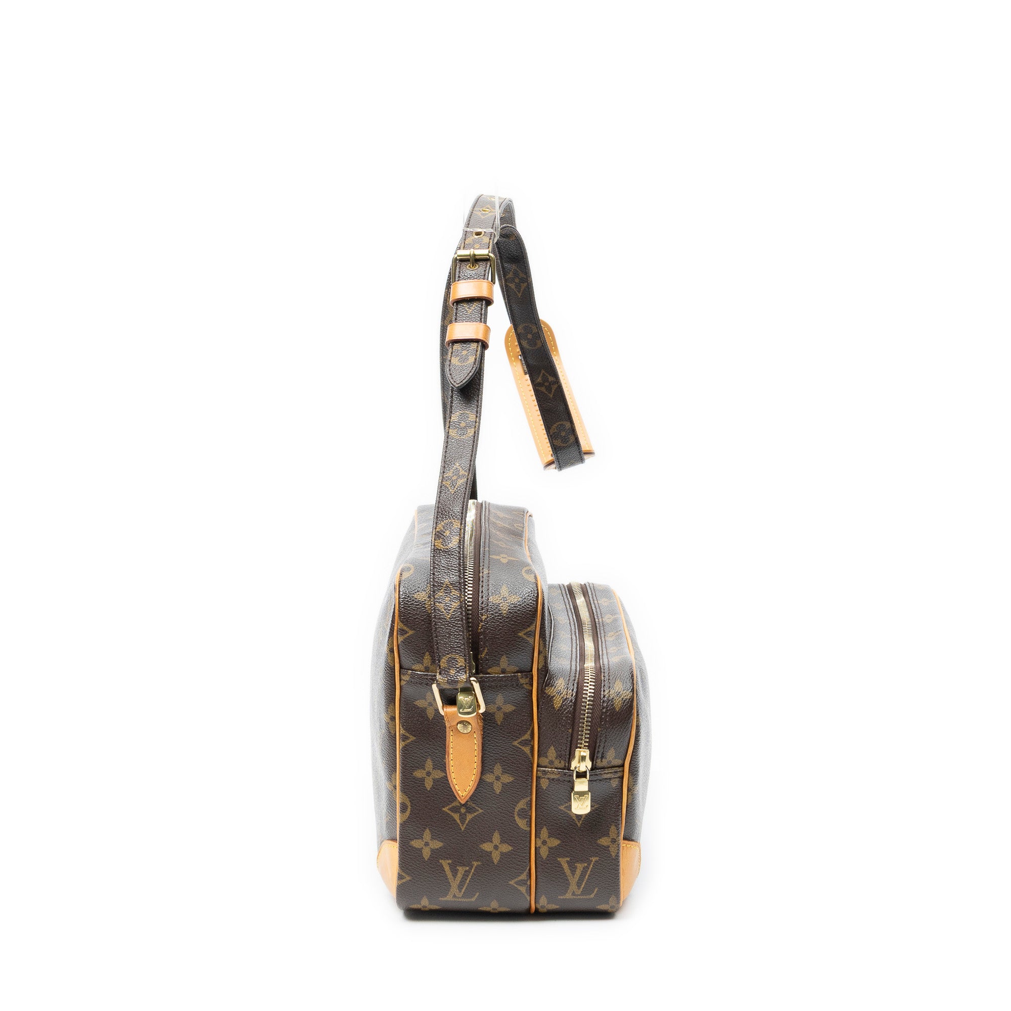 Shoulder Bag Nil Brown Monogram Canvas