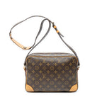 Shoulder Bag Nil Brown Monogram Canvas