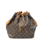Shoulder Bag Noe PM Brown Monogram Canvas