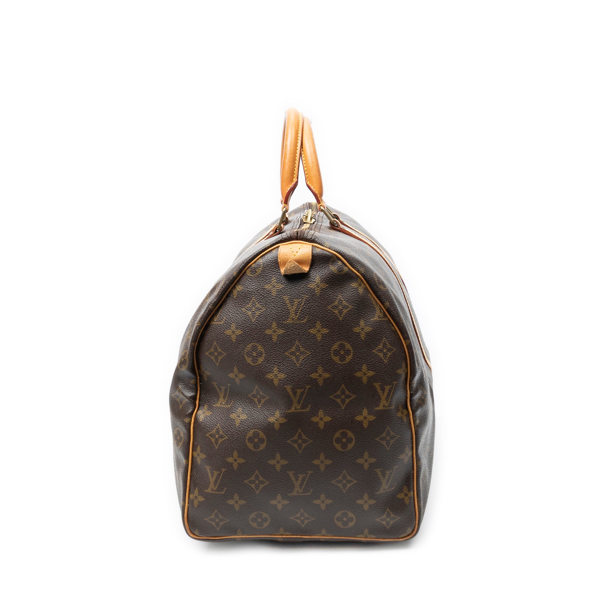 Travel Bag Keepall 50 Brown Monogram Canvas