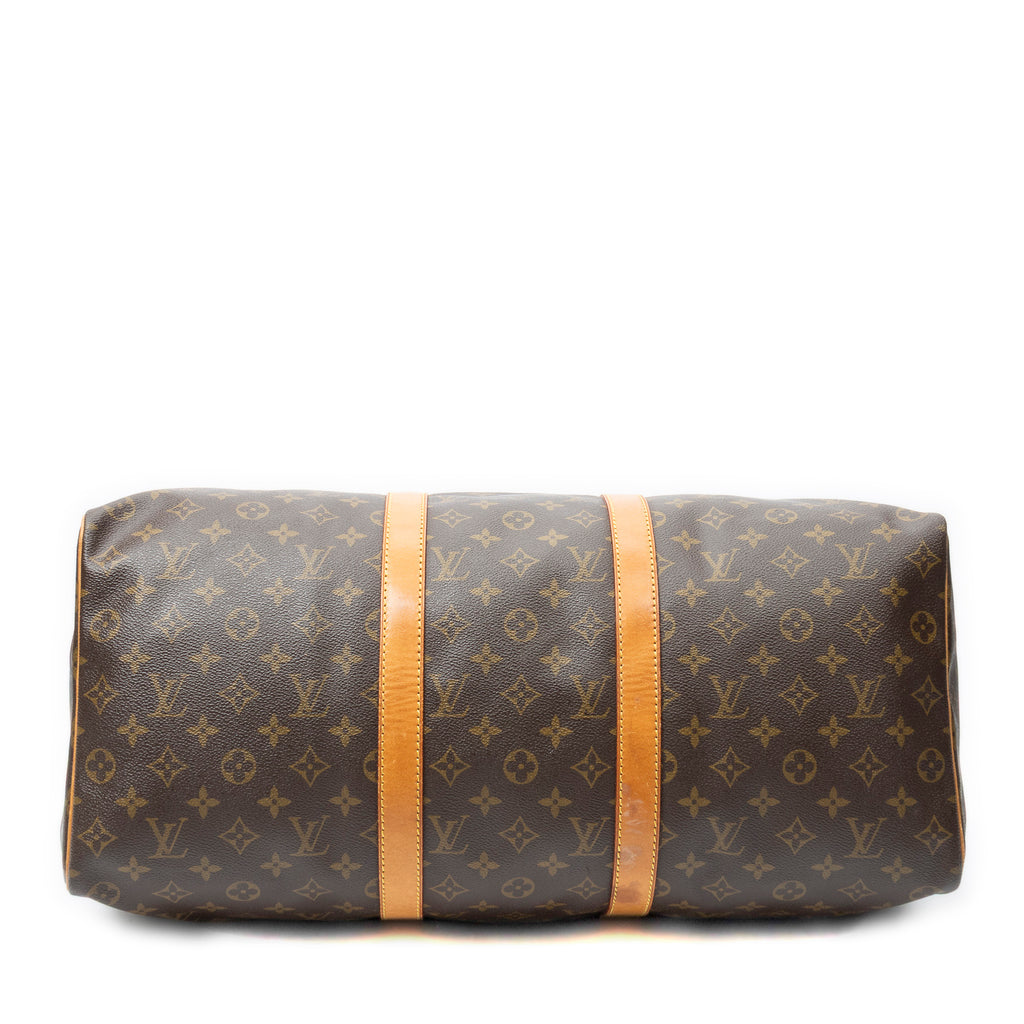 Travel Bag Keepall 50 Brown Monogram Canvas