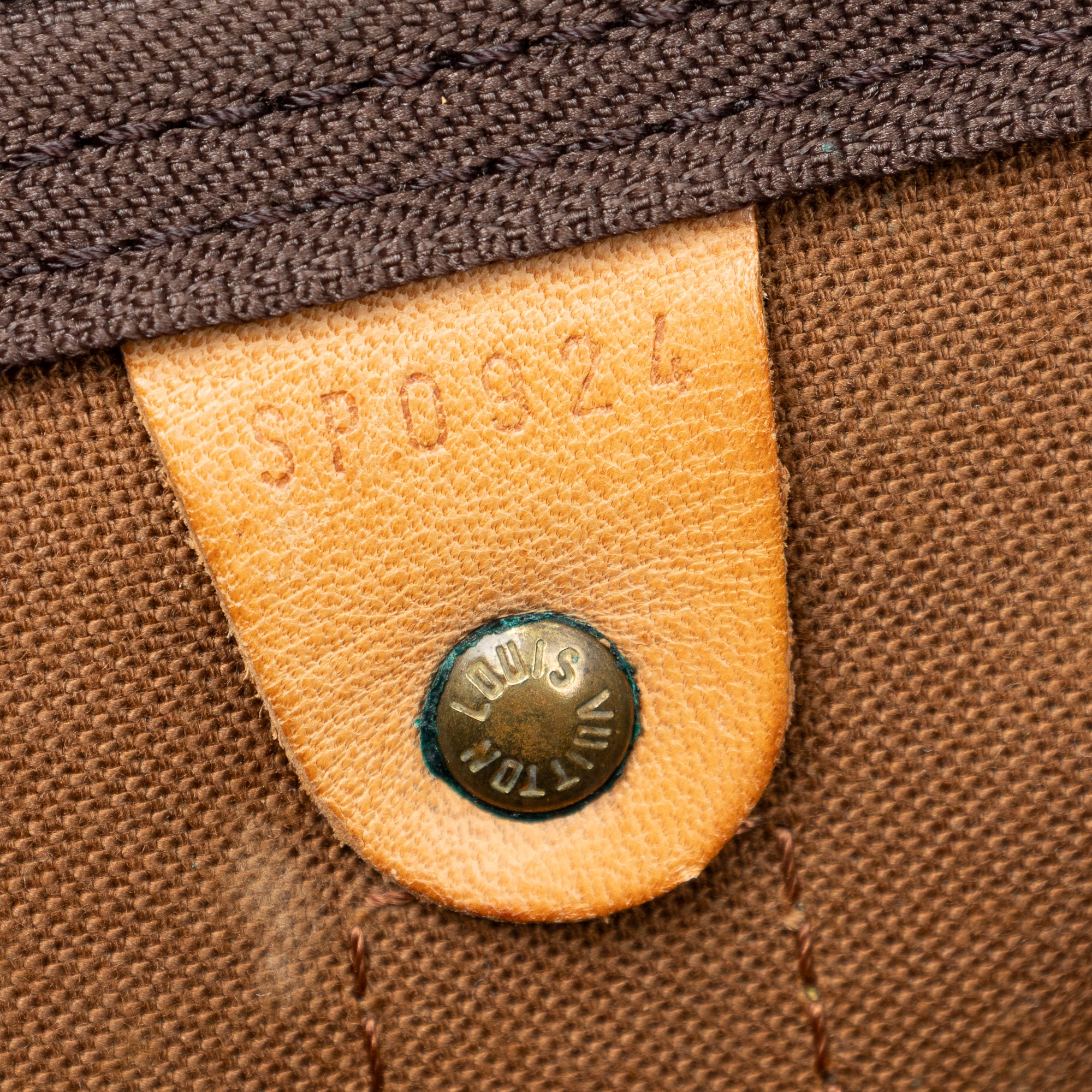 Travel Bag Keepall 50 Brown Monogram Canvas